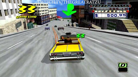 Steam Cleaning - Crazy Taxi