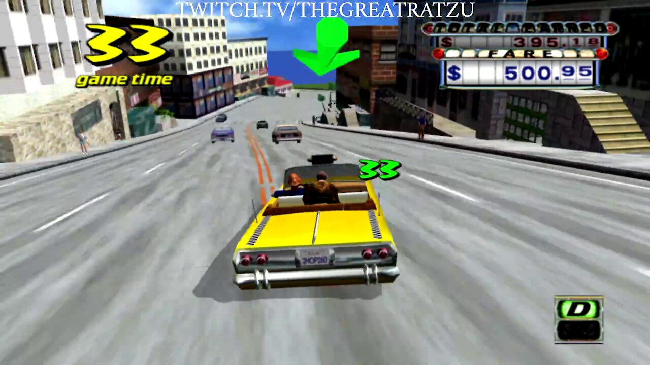 Steam Cleaning - Crazy Taxi
