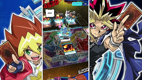 Yu-Gi-Oh! Duel Links - Party Party Party Card Sleeves & Game Mat Gameplay vs. Saburamen