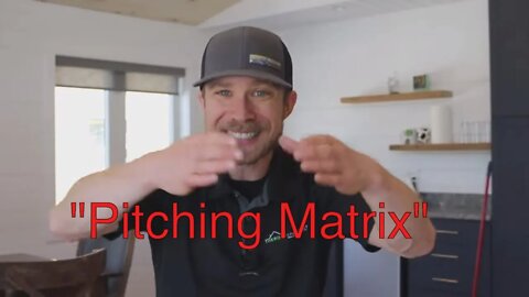 Perfect Pitch For EVERY Scenario! "Pitching Matrix" For Hail, Wind, Hurricane, & Retail Roof Sales