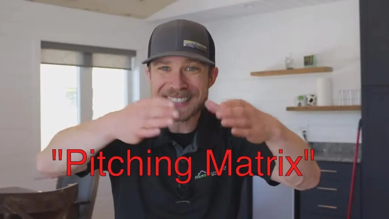 Perfect Pitch For EVERY Scenario! "Pitching Matrix" For Hail, Wind, Hurricane, & Retail Roof Sales