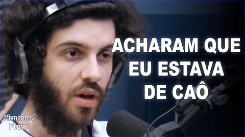 CALDEIRÃO DO HUCK, DIOGO DEFANTE EXPLICA O QUE ACONTECEU | MOMENTOS FLOW