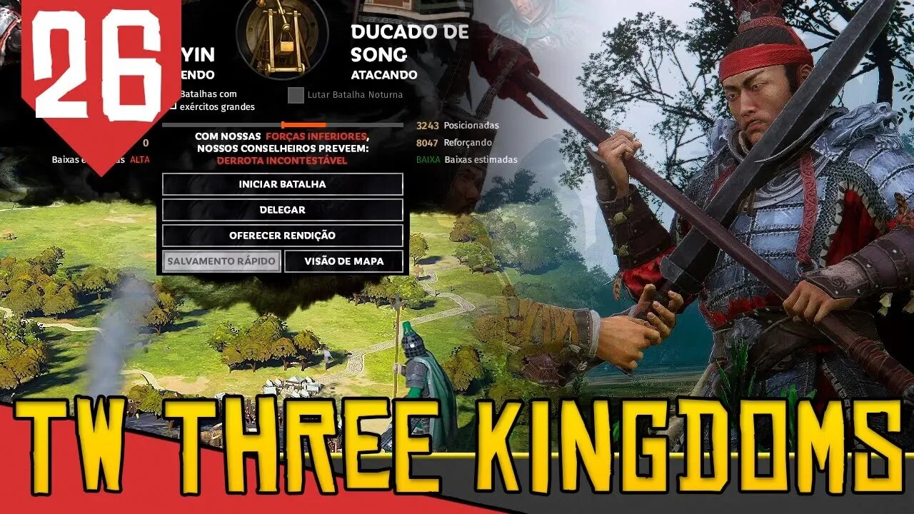 Leveu um XABLAU dando o XABLAU - Total War Três Reinos Lu Bu #26 [Série Gameplay Português PT-BR]