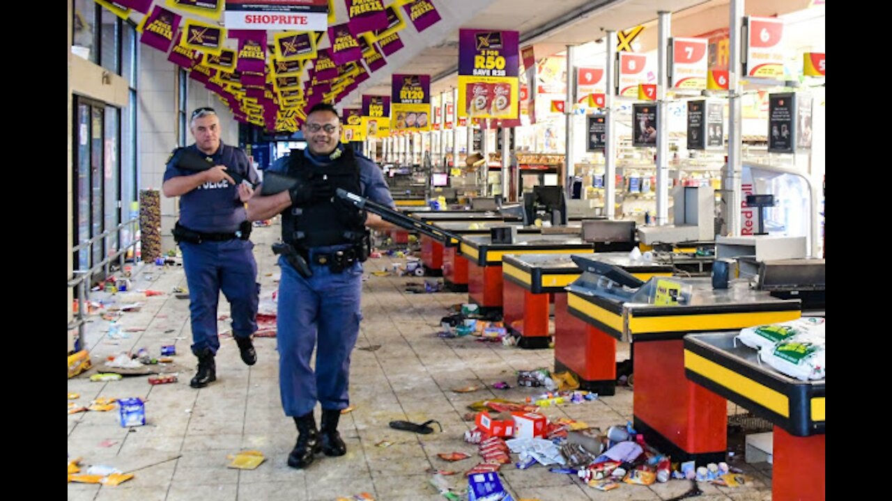 South Africa goes up in flames (complied coverage, 13 Jul 2021)