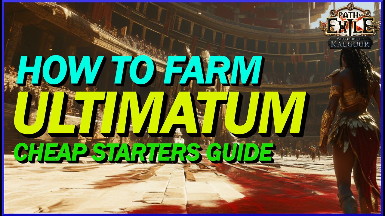 [POE 3.25] How To Ultimatum! A Cheap and Easy To Way To Start Learning Ultimatum and Make Currency!