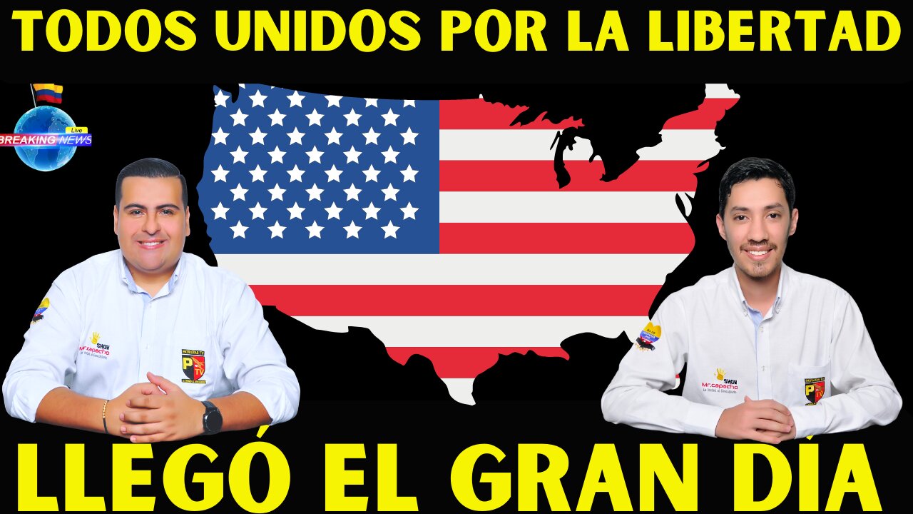 LLEGÓ EL GRAN DÍA, TRANSMISIÓN ESPECIAL ELECCIONES DE ESTADOS UNIDOS.