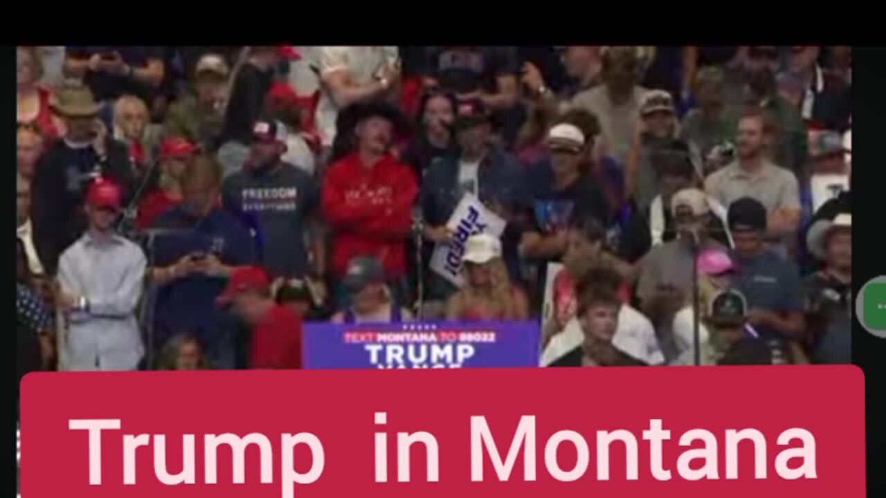 WATCH LIVE: Donald Trump speaks at campaign event in Montana