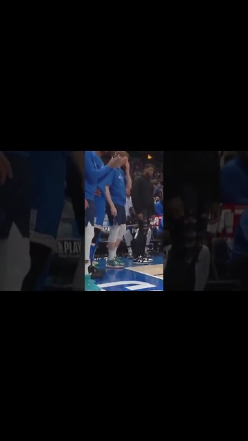 Heated Words Between Luka Doncic & Jordan Poole After Hard Foull