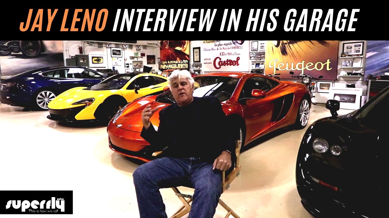 CNBC Jay Leno Interview at the Jay Leno Garage