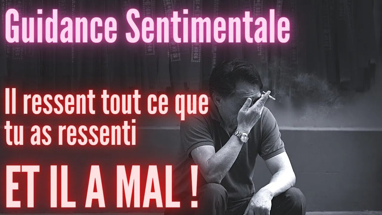 ⚠️ #Triangulaire ⚠️ IL RESSENT TOUT ET IL A MAL ! - #GuidanceSentimentale