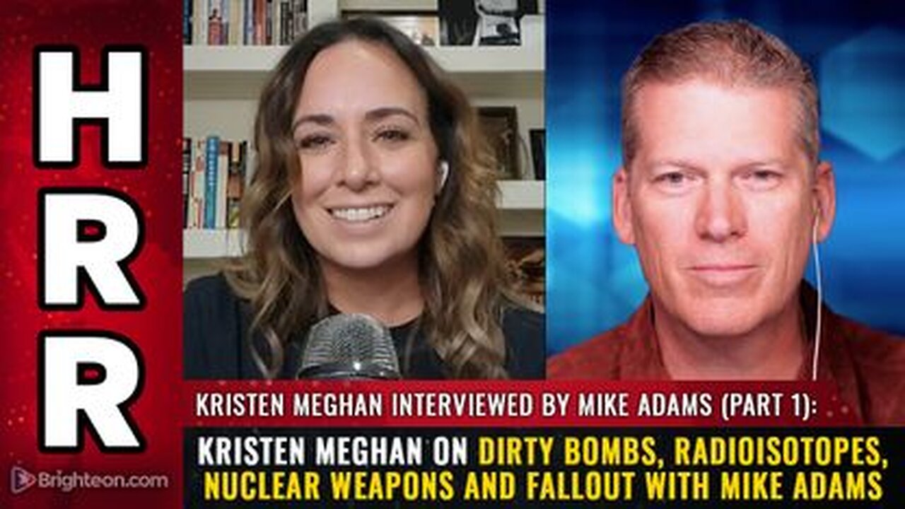 Kristen Meghan on DIRTY BOMBS, radioisotopes, nuclear weapons and FALLOUT