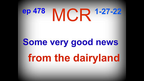 Some very good news from the Dairy Land