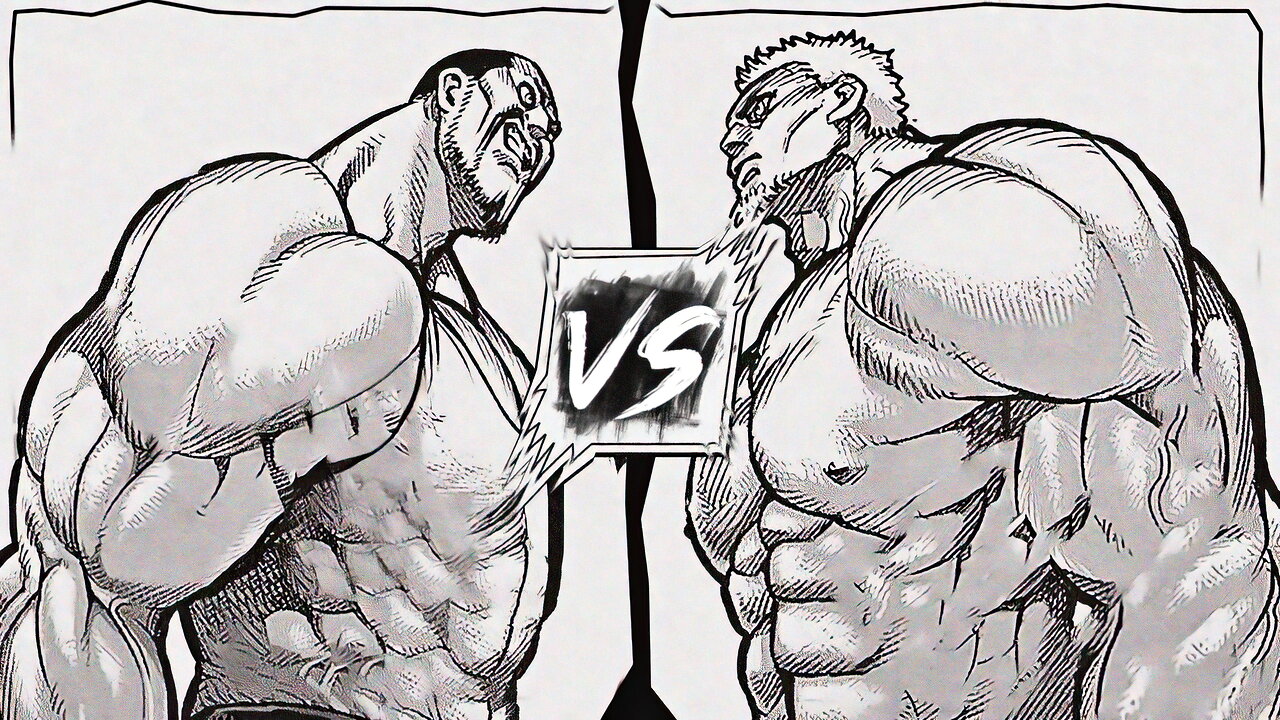 Wakatsuki Takeshi "The Wild Tiger" VS Murobuchi Gozo "The Immeasurable" [FULL FIGHT] - Kengan Ashura