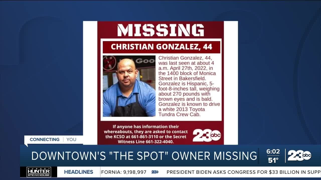 Community searches for Christian Gonzales