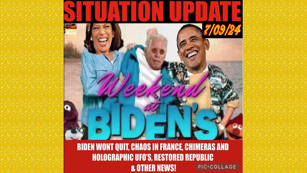 SITUATION UPDATE 7/9/24 - Trump & Biden Debate, Weekend At Biden’s, Biden Exposed, Judy Byington