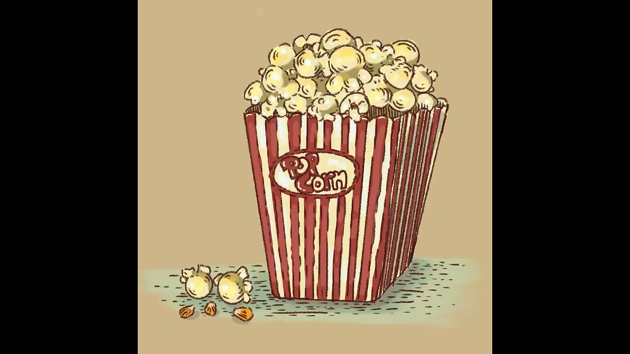 Popcorn Drawing