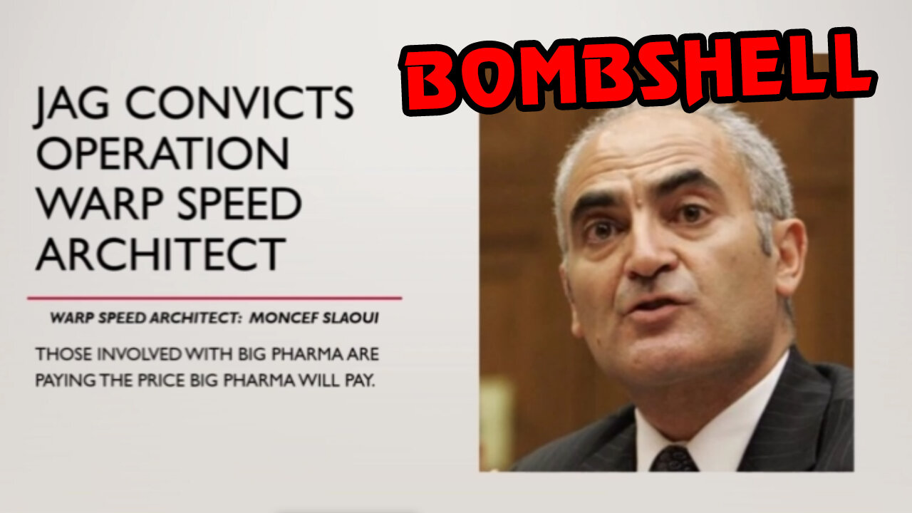 Bombshell! JAG Convicts Operation Warp Speed Architect Moncef Slaoui