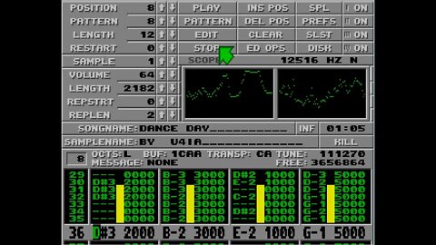 Atari ST Protracker Mods - Dance Day