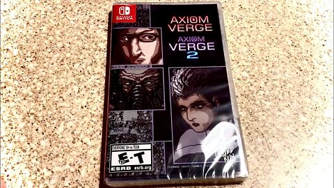 Axiom Verge 1 & 2 Double Pack [Limited Run Games - 123] - NINTENDO SWITCH - AMBIENT UNBOXING