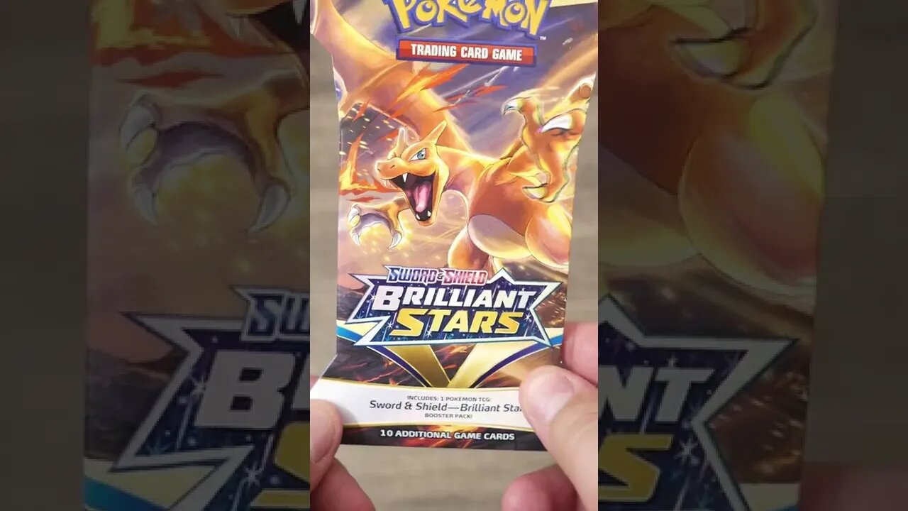 #SHORTS Unboxing a Random Pack of Pokemon Cards 072