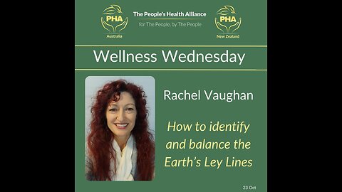 Wellness Wednesday - PHA NZ - balancing ley lines with Rachel Shields & Rachel Vaughan