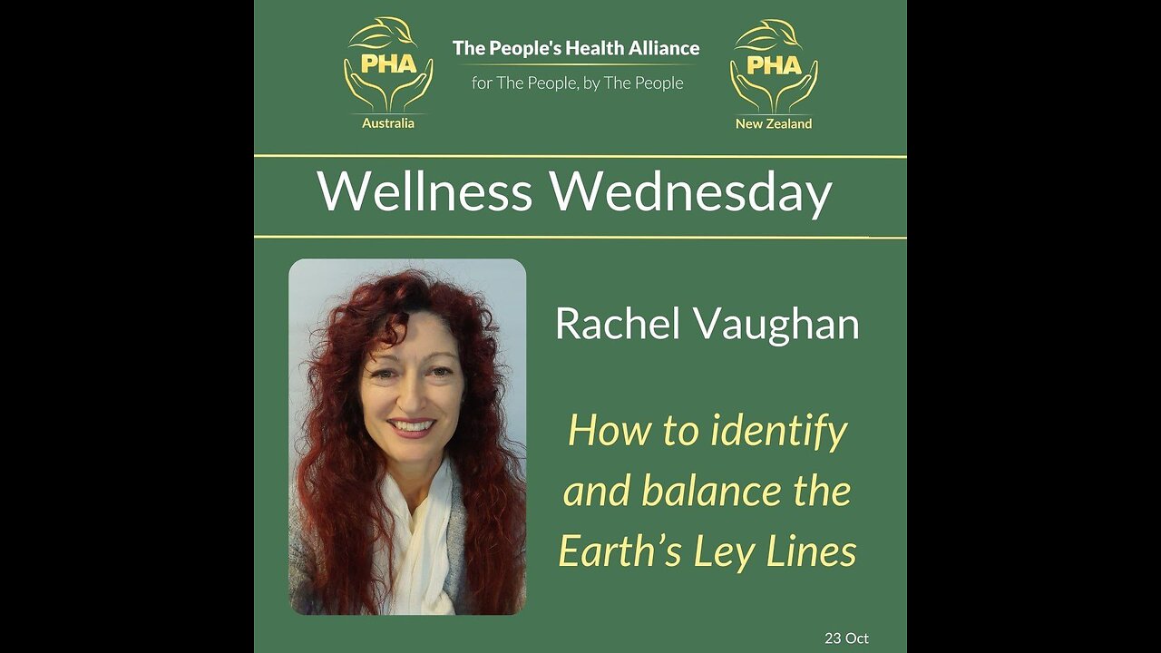 Wellness Wednesday - PHA NZ - balancing ley lines with Rachel Shields & Rachel Vaughan