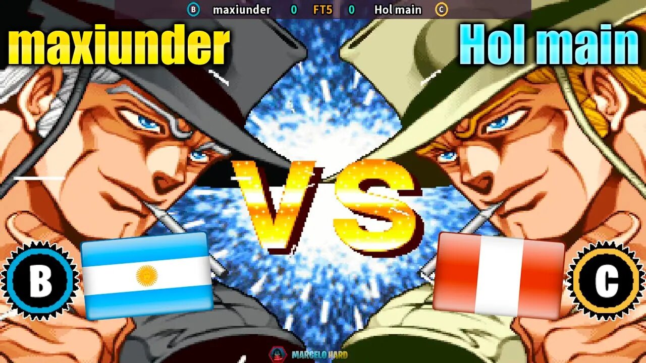 JoJo's Bizarre Adventure (maxiunder Vs. Hol main) [Argentina Vs. Peru]