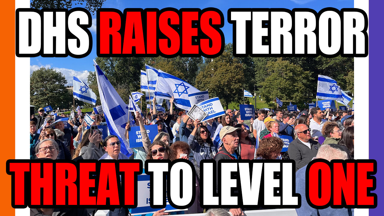 Max Terror Threat Level For A Pro Israel March