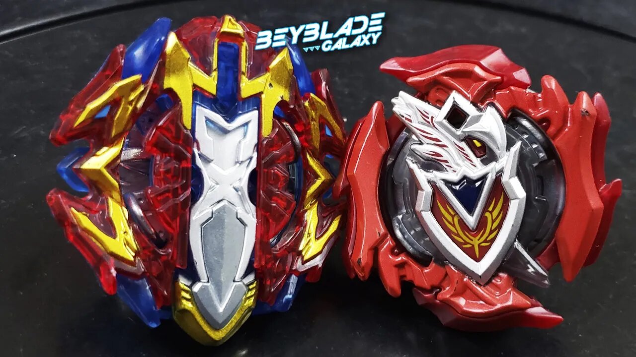 BREAKER XCALIUS 1'.Sw-S vs Z ACHILLES .11.Xt-S - Beyblade Burst ベイブレードバースト