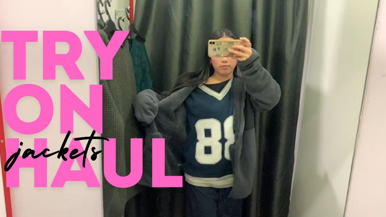 Try On Haul Jackets!