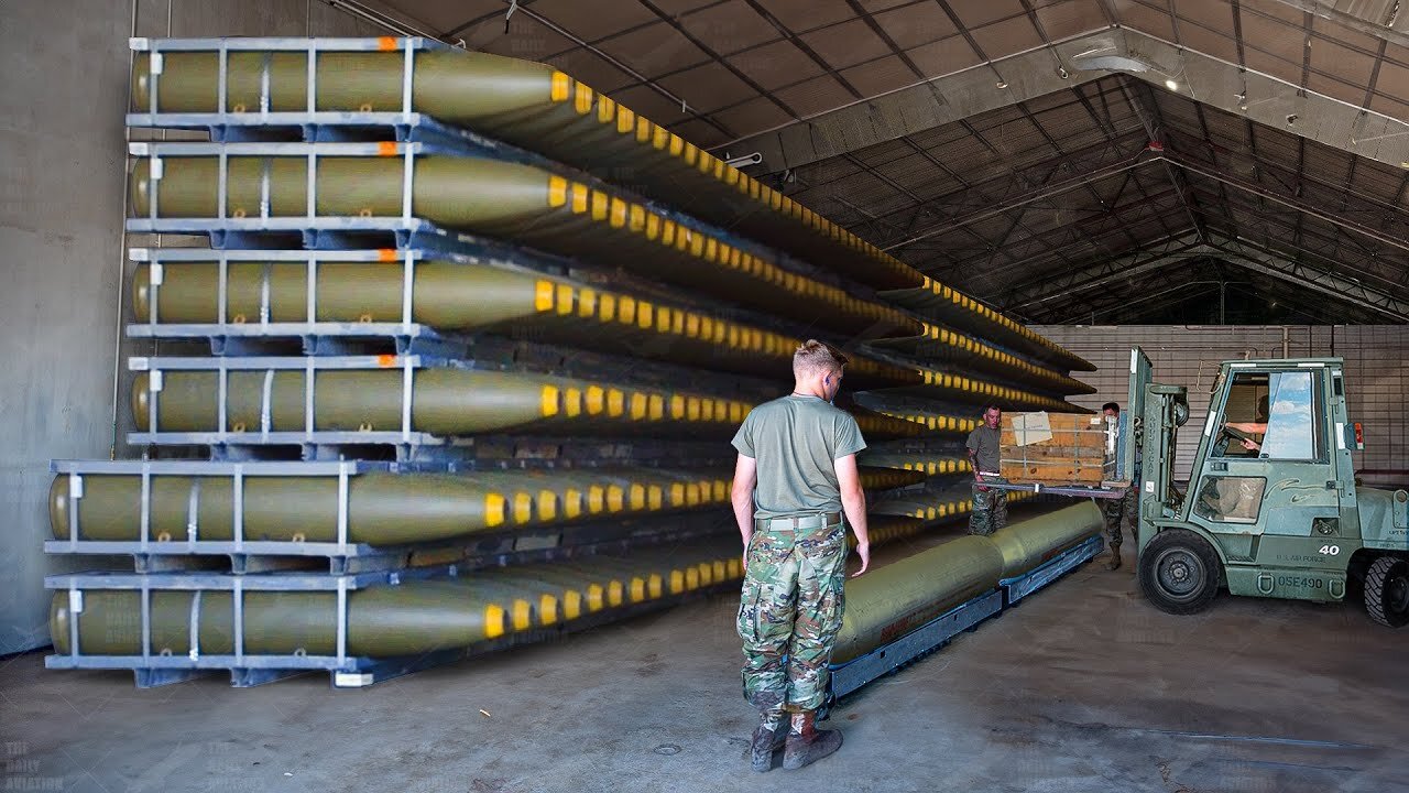 Inside US Secret Factory Producing & Storing Scary Stock of Ammunition