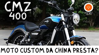 Moto Custom da China presta? Já ouviu falar da CZM 400?