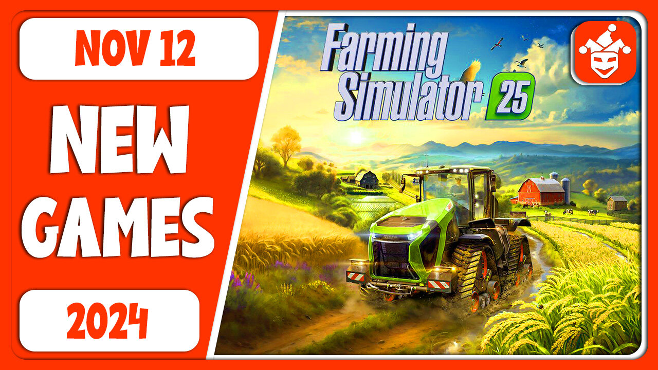 Daily game releases (Nov 12,2024) - Farming Simulator 25, Night Stones and more