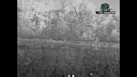 Control of the destruction of the AFU by a sniper of the Armed Forces of the Russian Federation