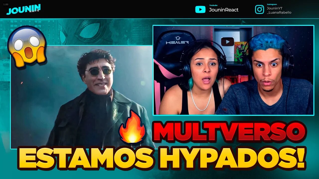 Homem-Aranha - Sem Volta Para Casa | Trailer Teaser Oficial Dublado | [React em Casal] 🔥