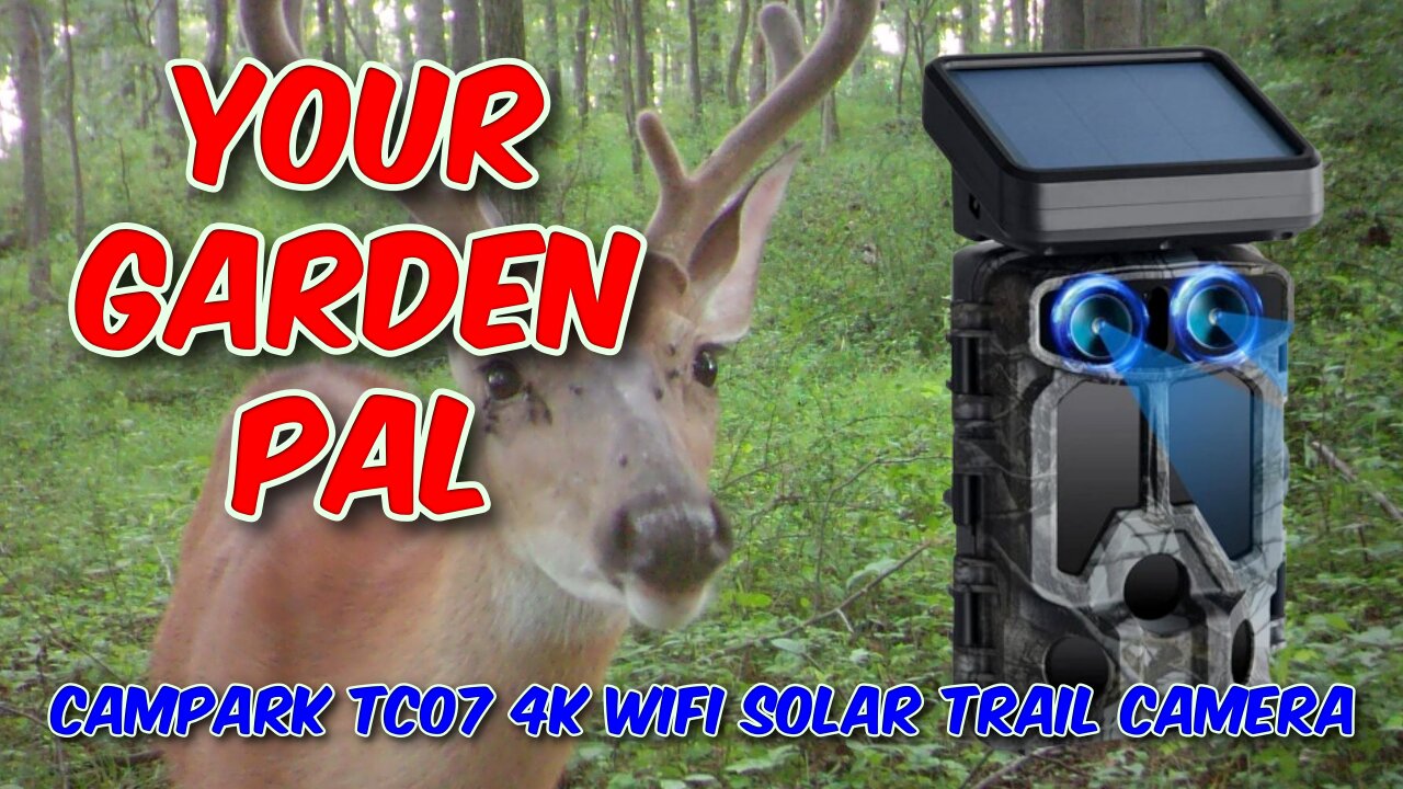 Campark TC07 4K WiFi Solar Trail Camera Review