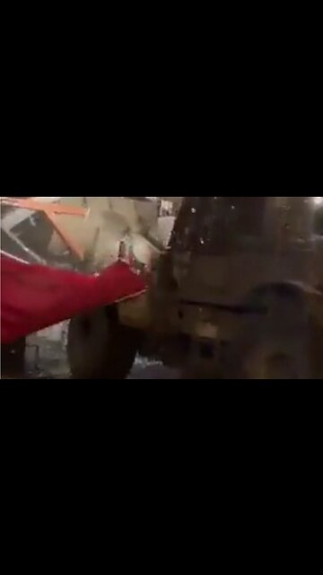 IDF Bulldozes A West Bank Pizza Place That Used A Photo Of A Kidnapped Woman By Hamas In Its Ads