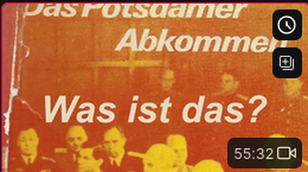 Was ist das Potsdamer Abkommen ? Part2