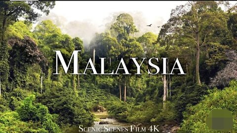 Malaysia In 4k - The Land Of Beautiful Topical Rainforest | Scenic Relaxation Film
