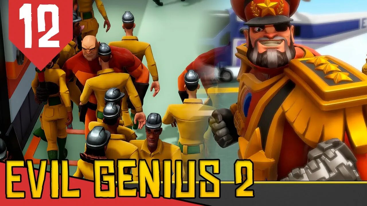 Confronto MUVUCADO Contra ELI BARRACUDA JR - Evil Genius 2 Ivan Vermelho #12 [Gameplay PT-BR]