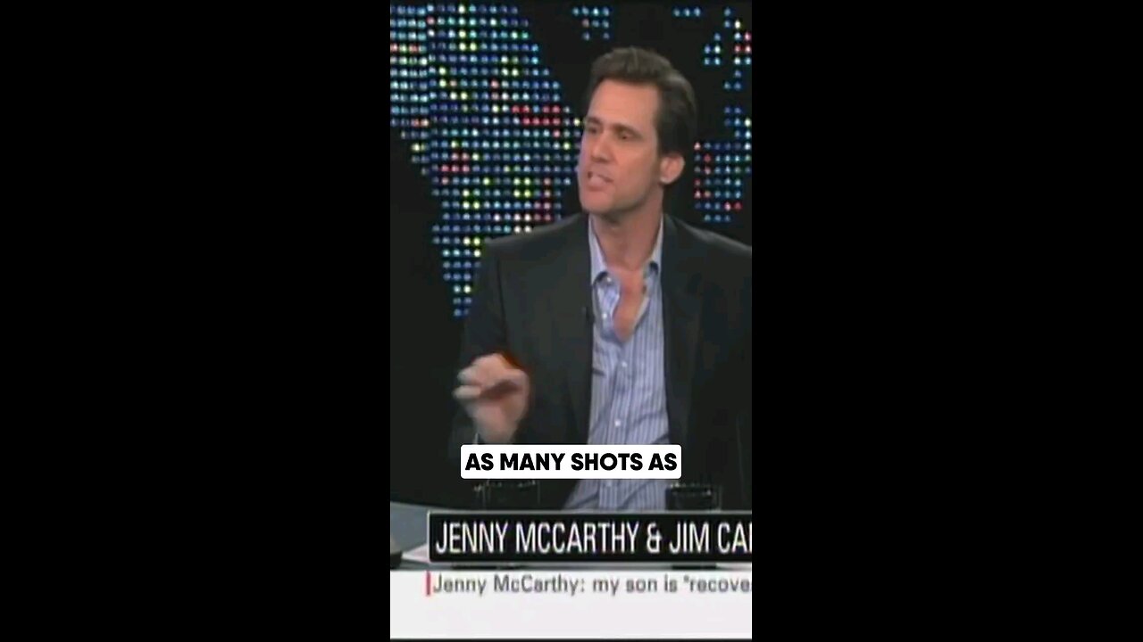 James Carey and Jenny McCarthy discussing vaccine injury with Larry King.