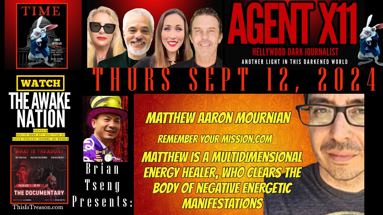 AGENT X11: EP 13: BRIAN TSENG PRESENTS MATTHEW MOURNIAN