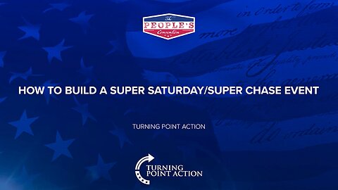 How to Build a Super Saturday/ Super Chase Event