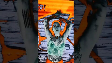 Video Art Portrait by LARRY CARLSON
