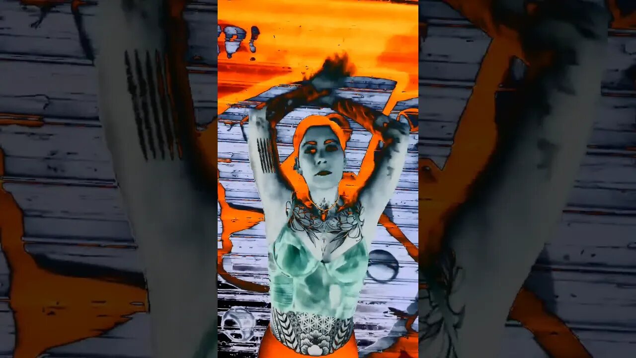 Video Art Portrait by LARRY CARLSON
