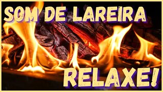 Som de lareira relaxante! Descanse imeiatamente! Durma, medite, relaxe, ore e estude!