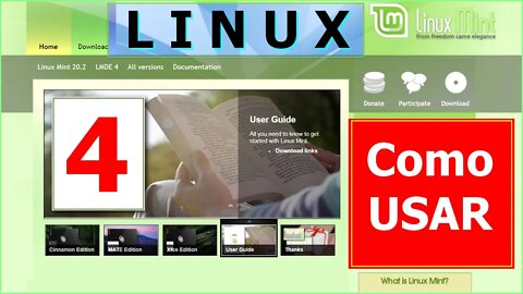 4- Lançamento Linux Mint Cinnamon 20.2 Uma 64 bit. Review no pendrive. Testar distro Linux Live USB