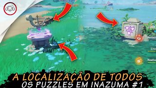 Genshin Impact, A Localização de todos os PUZZLES em INAZUMA #1 | Super Dica PT-BR