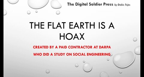 Ooops! The Flat Earth is a Hoax and Your Stupid Ass Fell For It!.