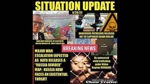 SITUATION UPDATE - MAJOR WAR ESCALATION EXPECTED! NATO RELEASES A "RUSSIAN DIVIDED" MAP! RUSSIA NOW